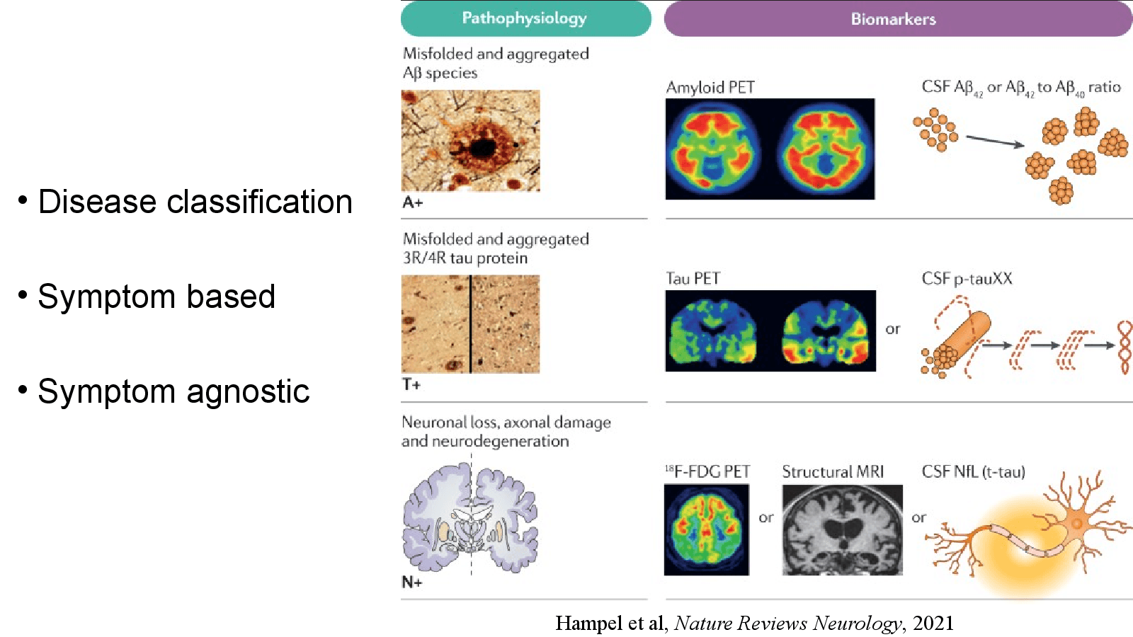 Slide 5: Hampel et al, Nature Reviews Neurology, 2021