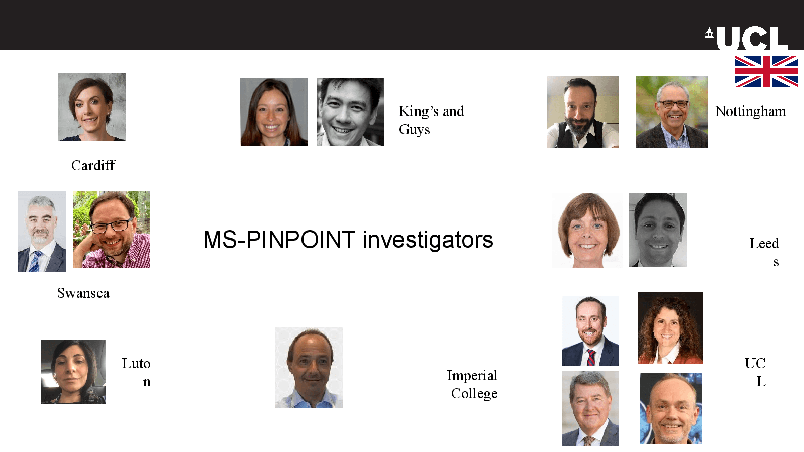Slide 15: MS-PINPOINT investigators