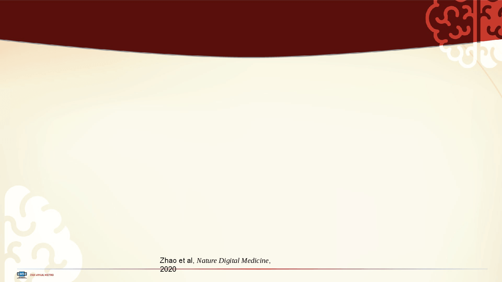 Slide 10: Zhao et al, Nature Digital Medicine, 2020