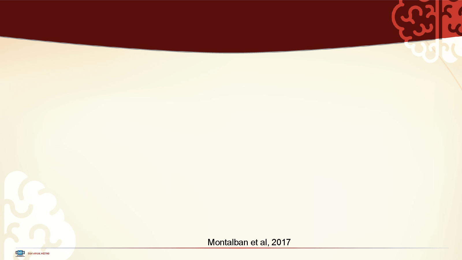 Slide 20: Montalban et al, 2017