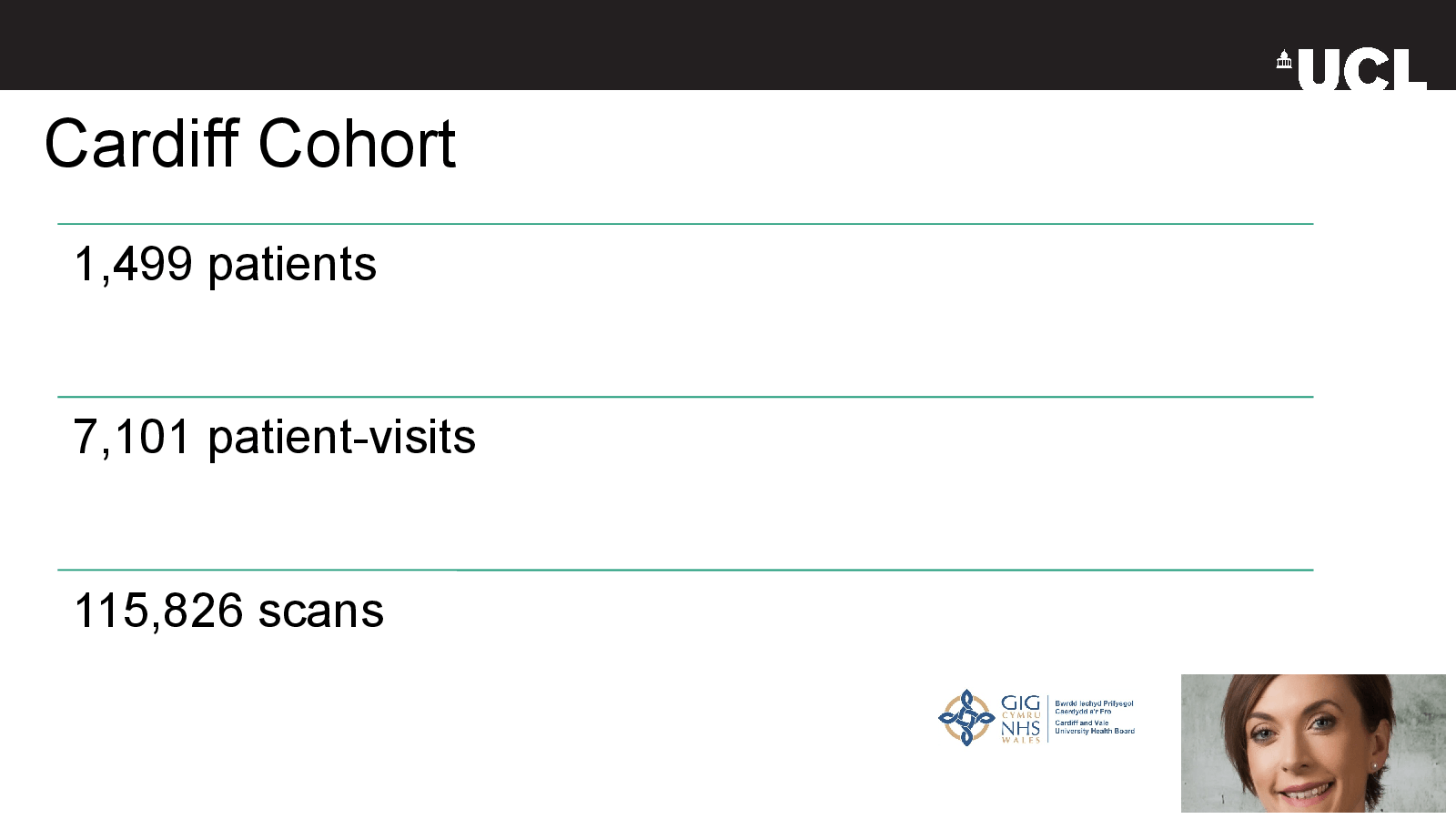 Slide 17: Cardiff Cohort