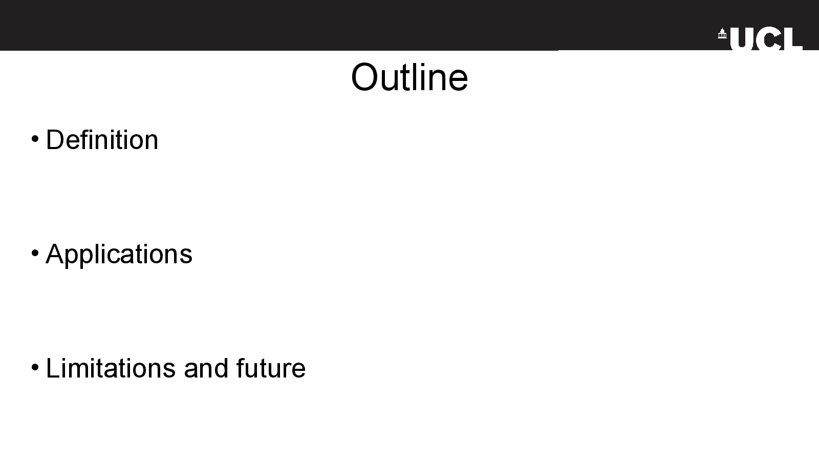 Slide 3: Outline