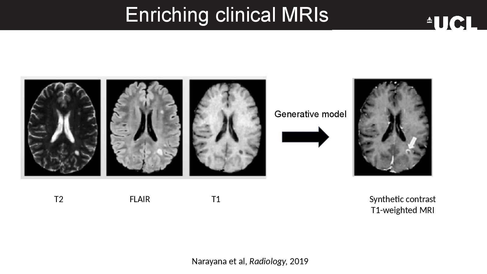 Slide 9: Enriching clinical MRIs