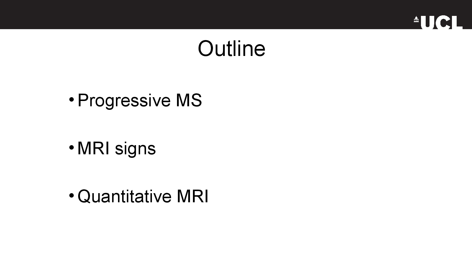 Slide 4: Outline
