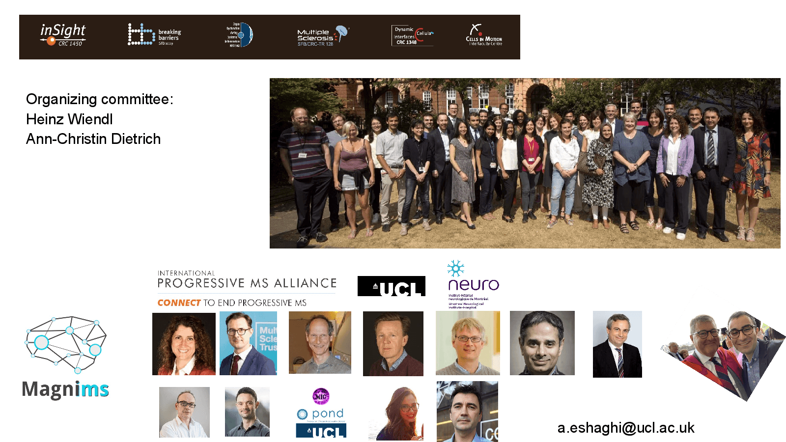 Slide 26: Organizing committee: