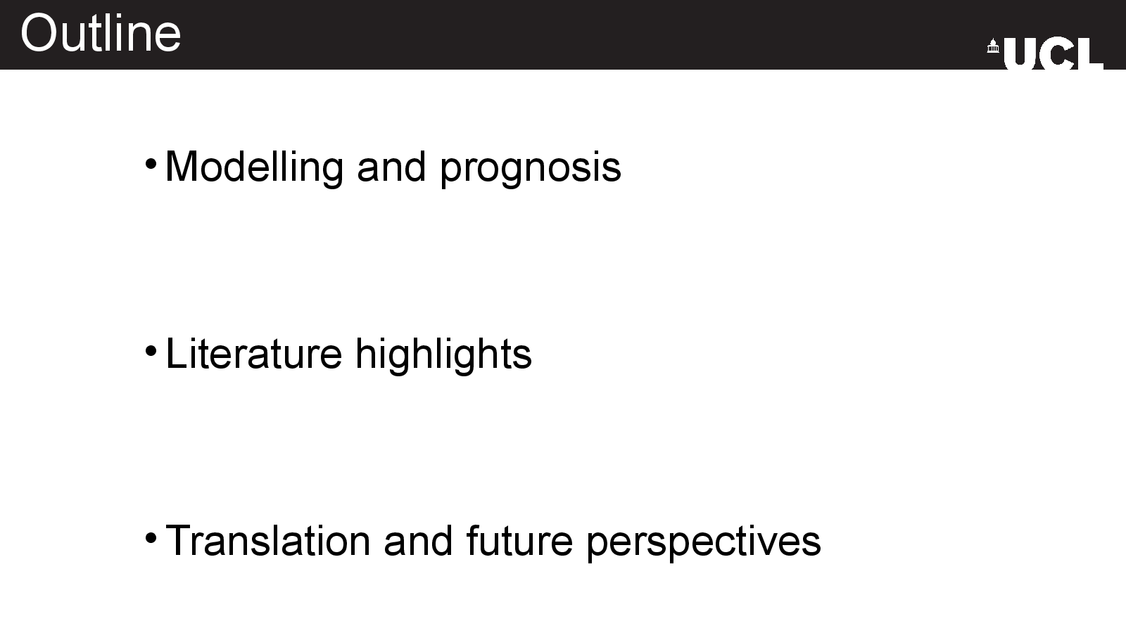 Slide 3: Outline
