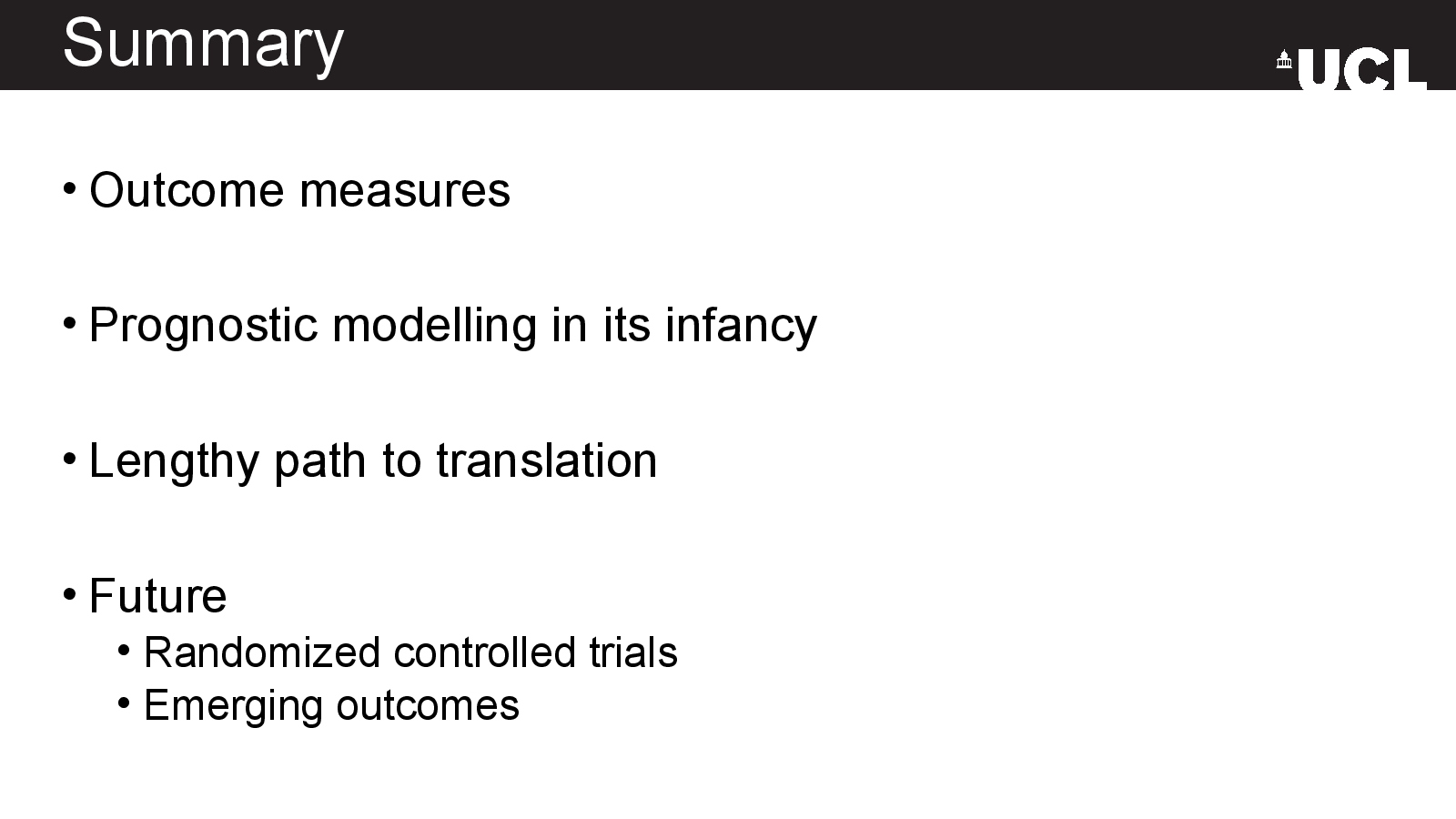 Slide 22: Summary